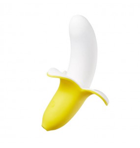 YY Horse - Little Banana Vibrator Wand (Chargeable - Yellow)